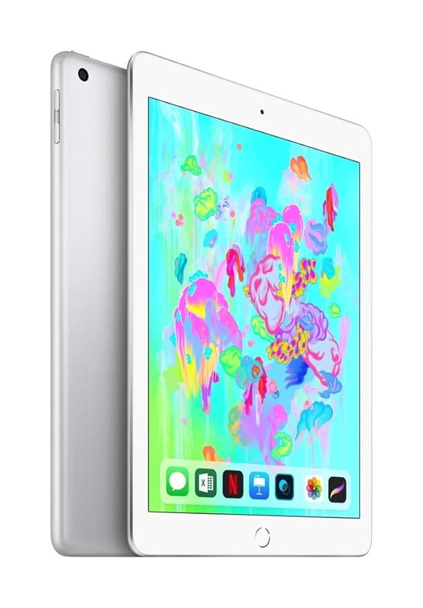 Apple Ipad 2018 6th Generation (9.7 inch, Wifi Only)- Refurbished_Silver_Right Side_87359