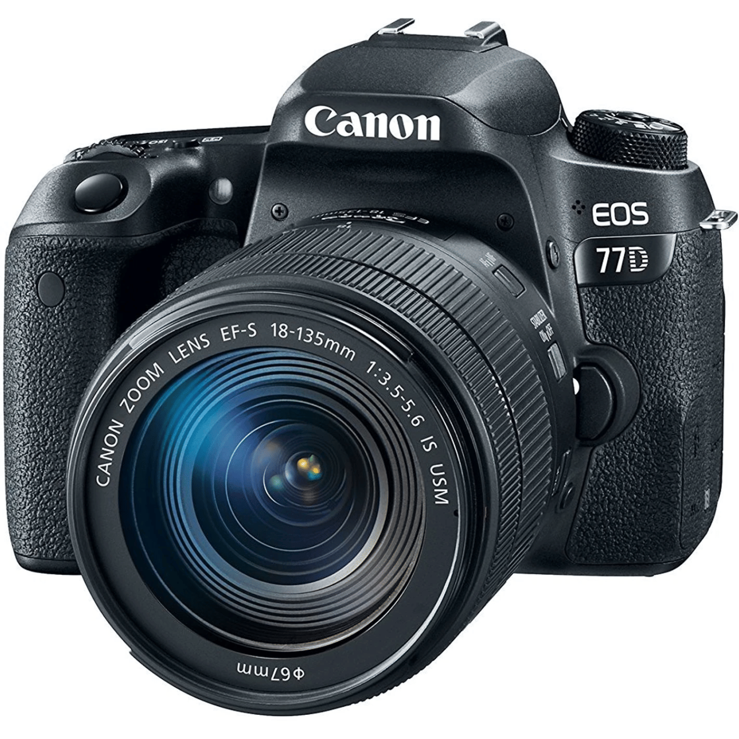 Canon EOS 77D 24.2MP DSLR - Refurbished_Black_Phone With Box_114563