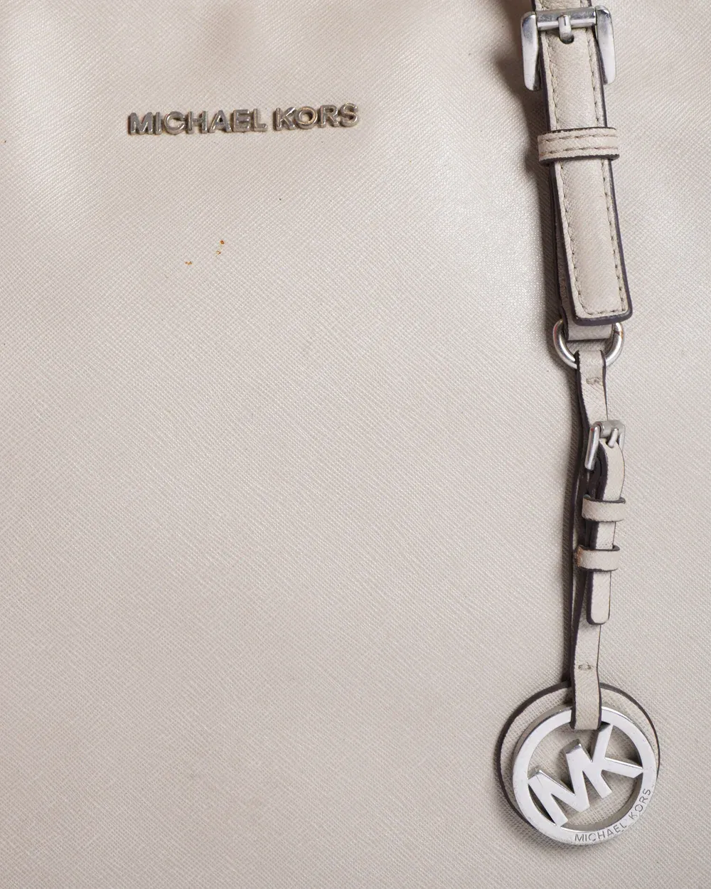 Micheal Kors Tote Luxury Bag - Pre-Loved - Taupe - Refurbished_Taupe_Top_64444