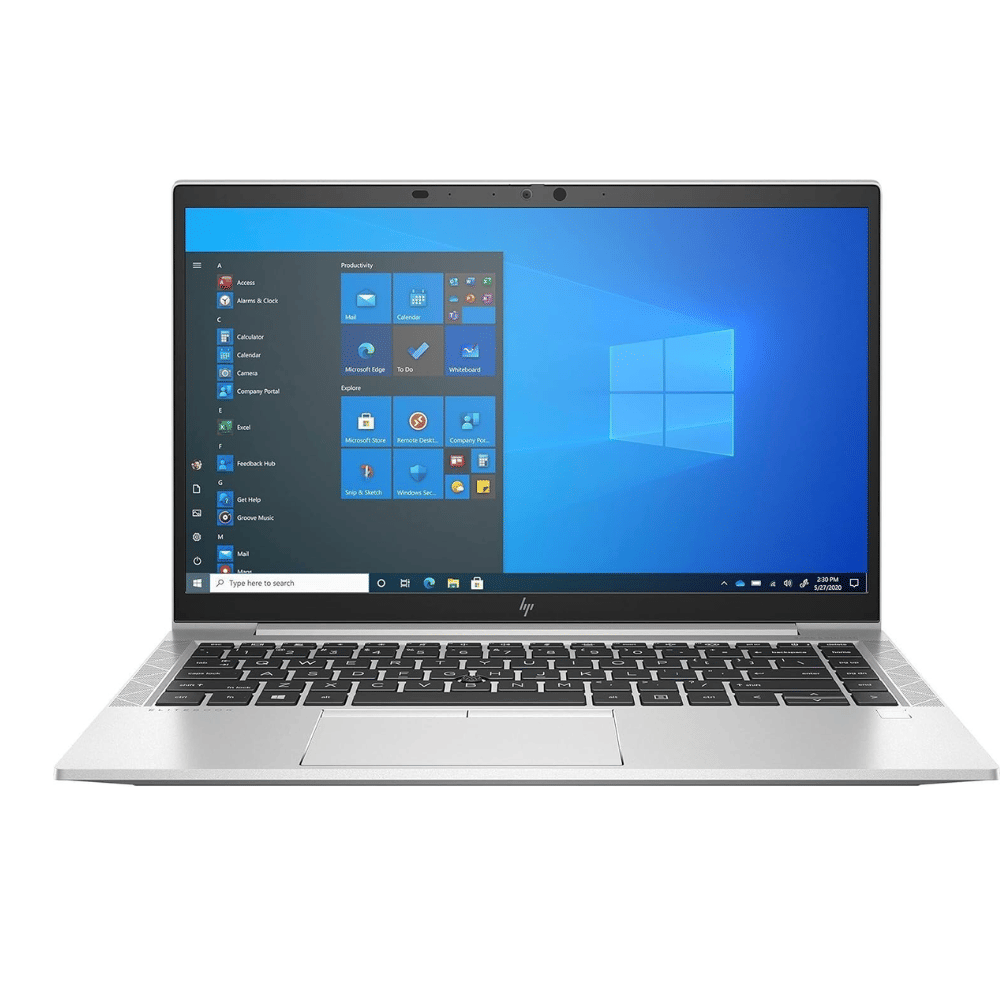 HP/Compaq Elitebook Series 845 G8 (Amd Ryzen5 Pro 5000U Series 14 Inch)- Refurbished_Silver_Front_73263