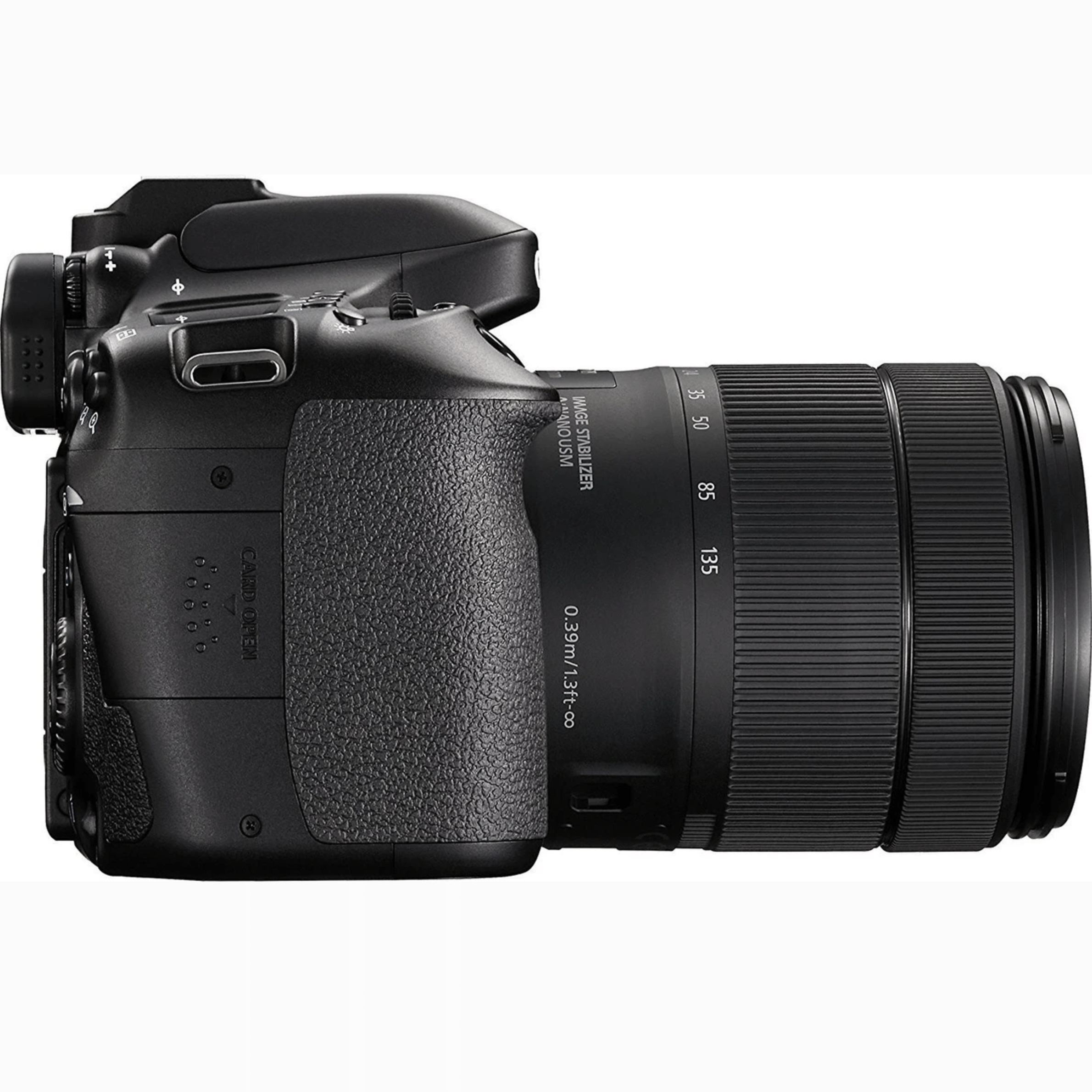 Canon EOS 80D 24.2 MP DSLR - Refurbished_Black_Back_123862