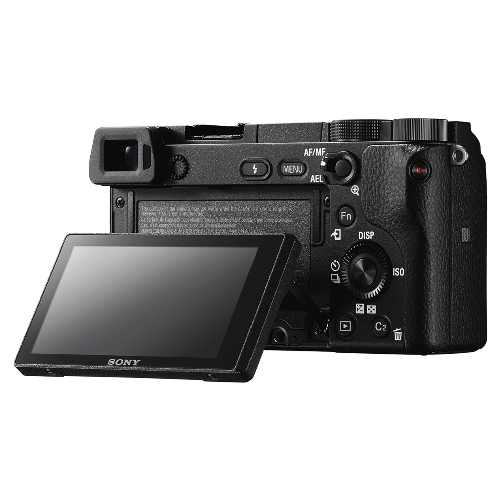 Sony Alpha A6300 24.2 MP Mirrorless Camera - Refurbished_Black_Bottom_73240