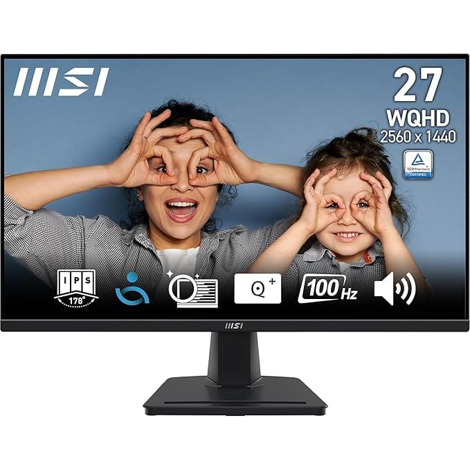 MSI PRO MP275Q 27 Inch IPS 100 Hz WQHD Office Monitor  - Unboxed