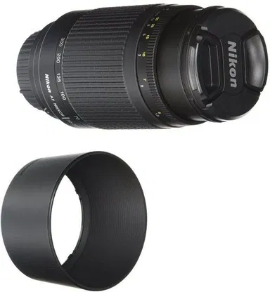 Nikon Af/70-300 mm f/4-5.6G Telephoto Zoom Lens - Refurbished Good - Black - Refurbished_Black_Back_70431
