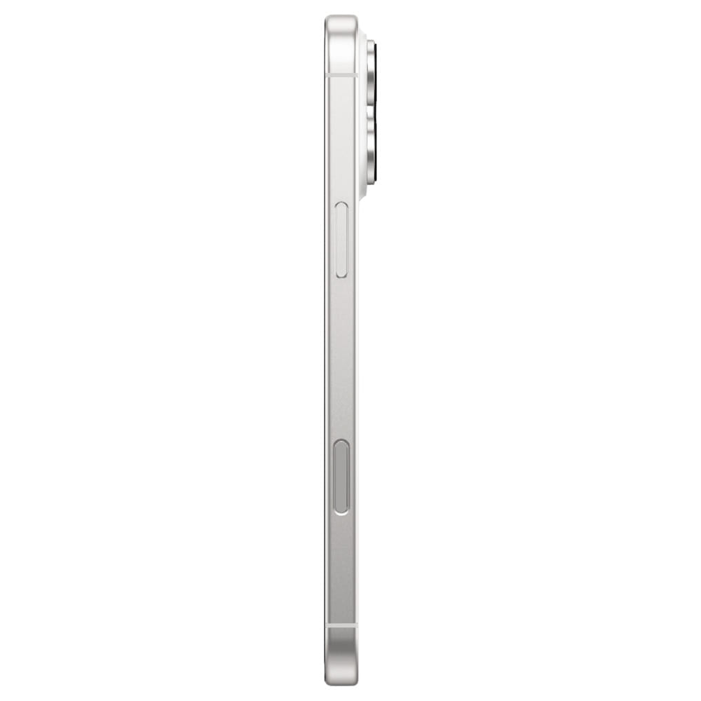 Apple iPhone 16 Pro Max - Refurbished_White Titanium_Right Side_46377