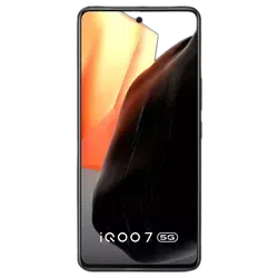 Refurbished iQOO 7 5G Storm Black front