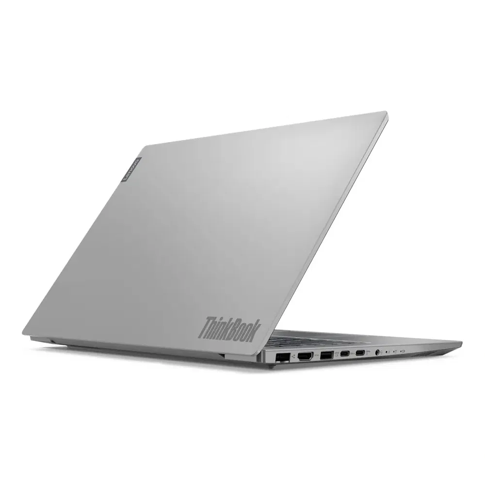Lenovo ThinkBook Series 14-IML U (Intel Core i7 10th Gen 14 Inch)- Refurbished_Gray_Left Side_124081