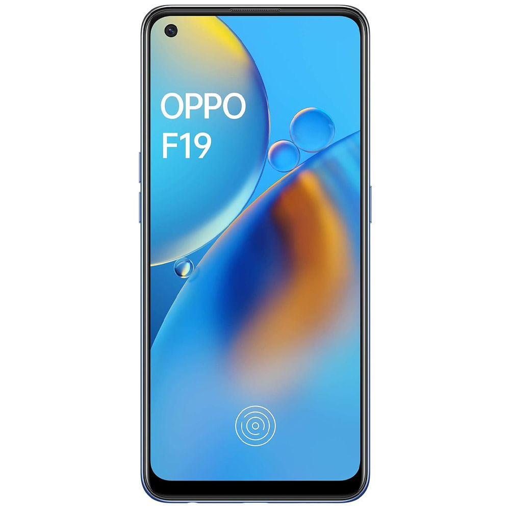 OPPO F19 - Refurbished_Midnight Blue_Front_49507