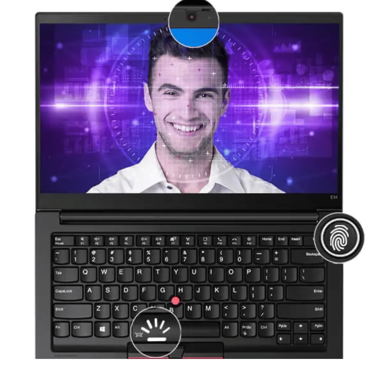 Lenovo Thinkpad E Series E14 Gen 3 (AMD Ryzen5 5000U Series 14 Inch)- Refurbished_Black_Top_89613