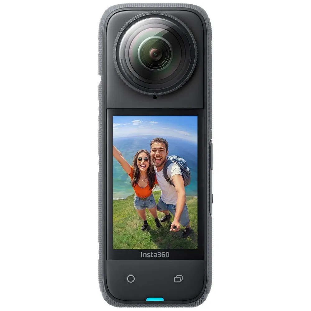 Insta360 X4 Adventure Bundle 72 MP Action Camera - Refurbished_Black_Front_124112