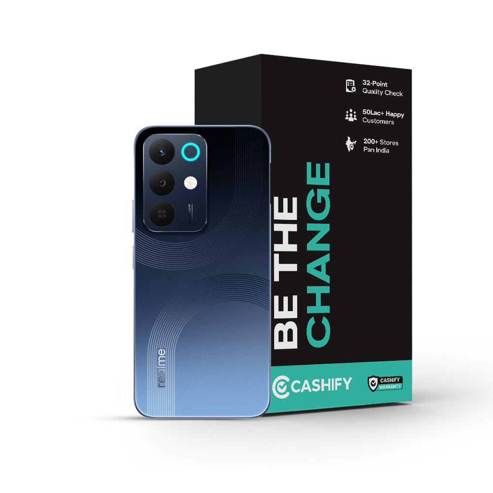 Realme 15X 5G - Refurbished_Marine Blue_Phone With Box_123002