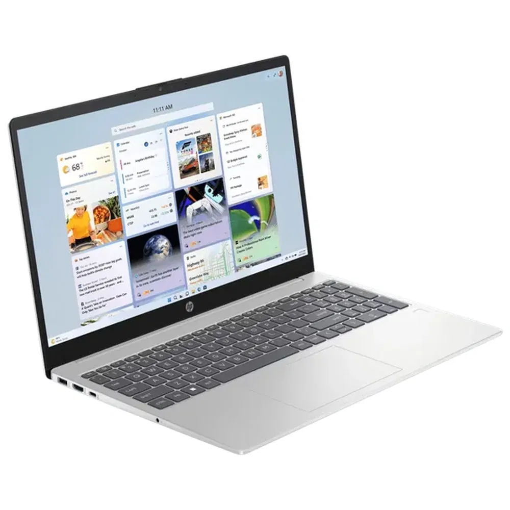 HP/Compaq HP 15 Series 15-hr1000TU (INTEL CORE ULTRA 5 125H 15.6 Inch)- Refurbished_Silver_Left Side_125482
