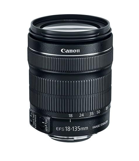 Canon 18-135 mm STM Zoom Lens - Refurbished Good - Black - Refurbished_Black_Top_70463