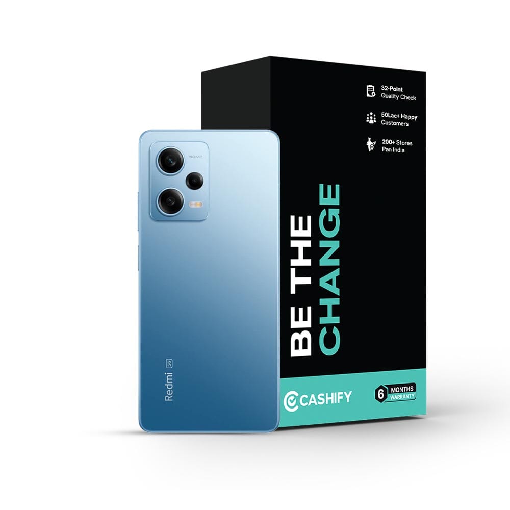 Xiaomi Redmi Note 12 Pro 5G - Refurbished_Glacier Blue_Phone With Box_48063