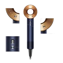 Dyson Supersonic Hair Dryer  - Unboxed_Prussian Blue_Front_89396