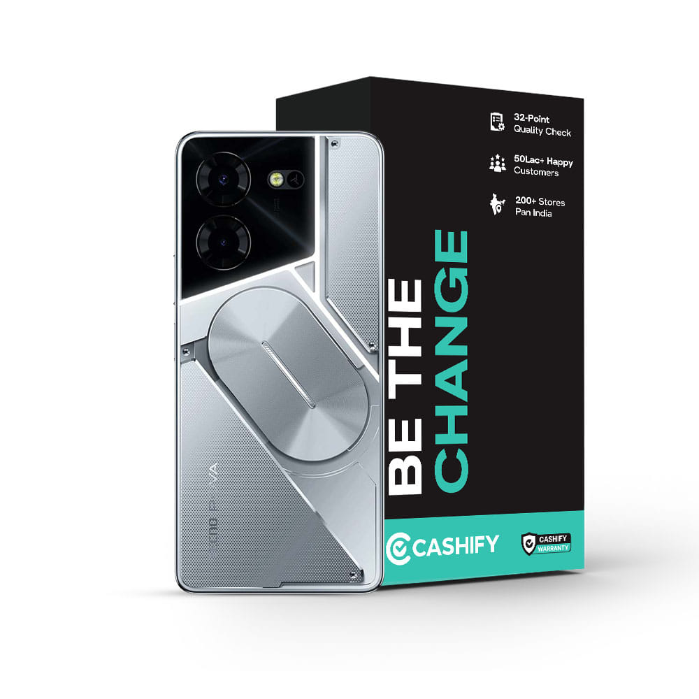 Tecno Pova 5 Pro - Refurbished_Silver Fantasy_Phone With Box_63895