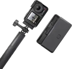 DJI OSMO Action 4 Adventure 12MP Action Camera - Refurbished_Black_Front_88567