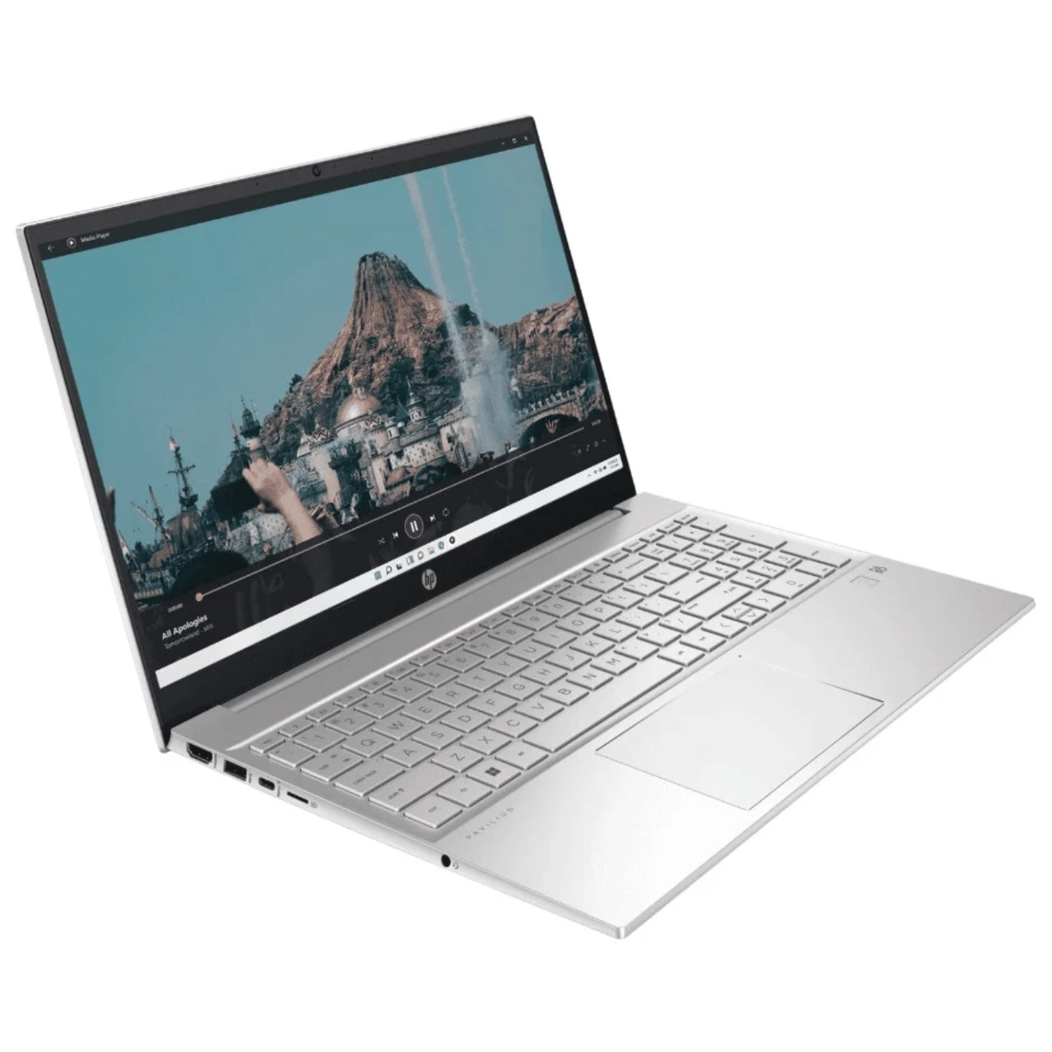 HP/Compaq Pavilion Series 14-dv2041tu Touch Screen (Intel Core i5 12th Gen 14 Inch)- Refurbished_Silver_Right Side_89522