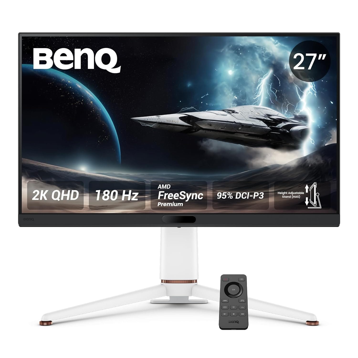 BenQ EX271Q 27 Inch IPS 180 Hz QHD Gaming Monitor  - Unboxed