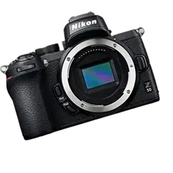 Nikon Z50 20MP Mirrorless Camera - Refurbished_Black_Back_117254