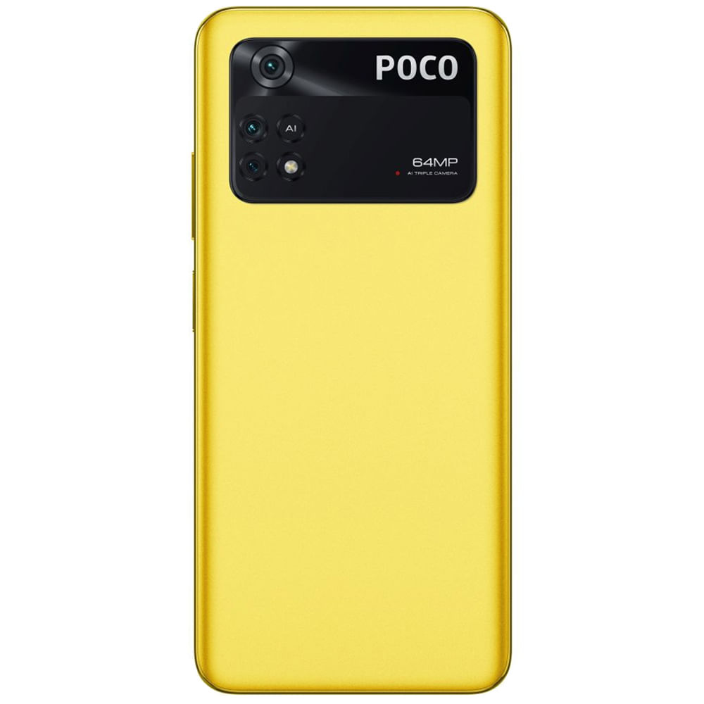 POCO M4 Pro - Refurbished_Poco Yellow_Back_49563