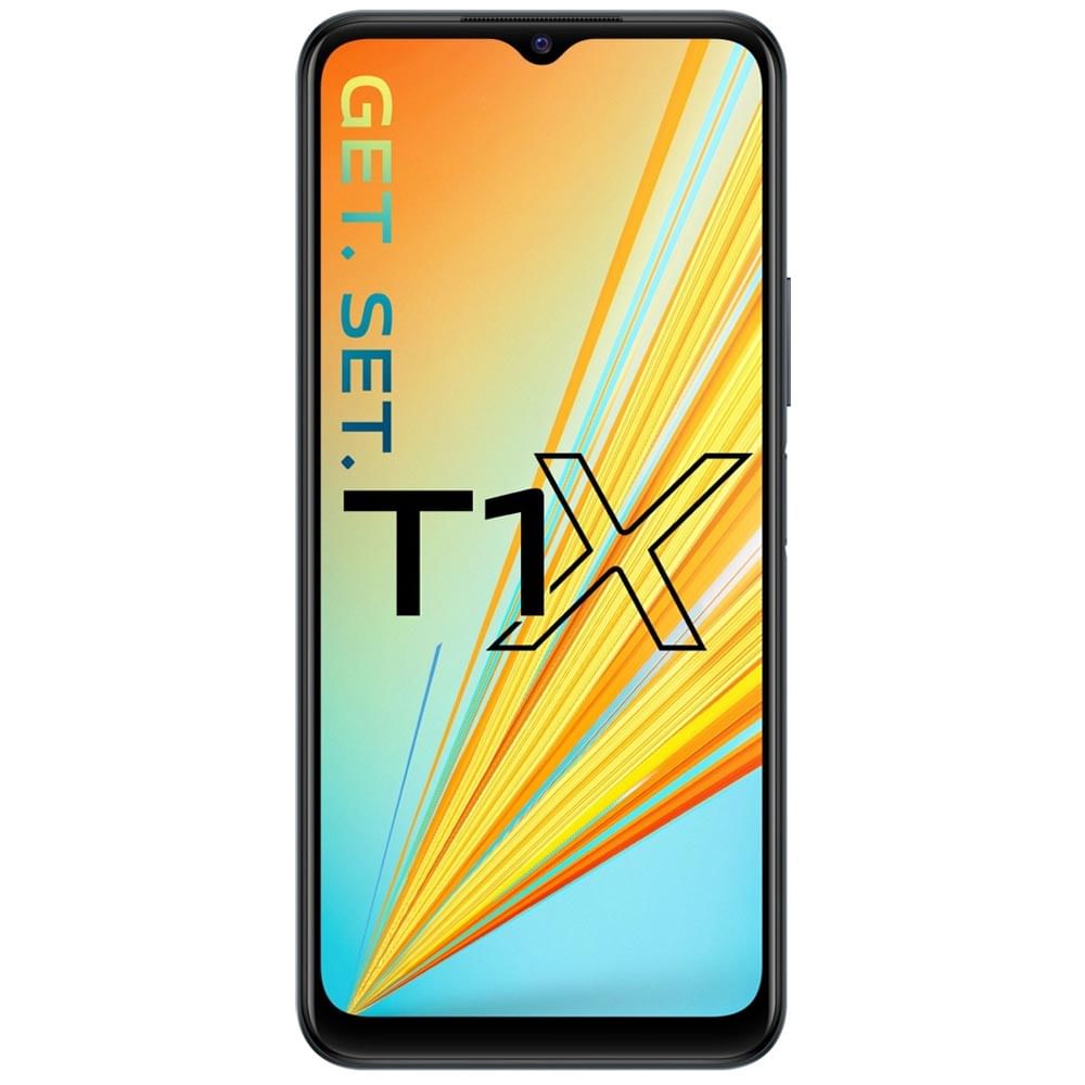 Vivo T1x - Refurbished_Black_Front_53704