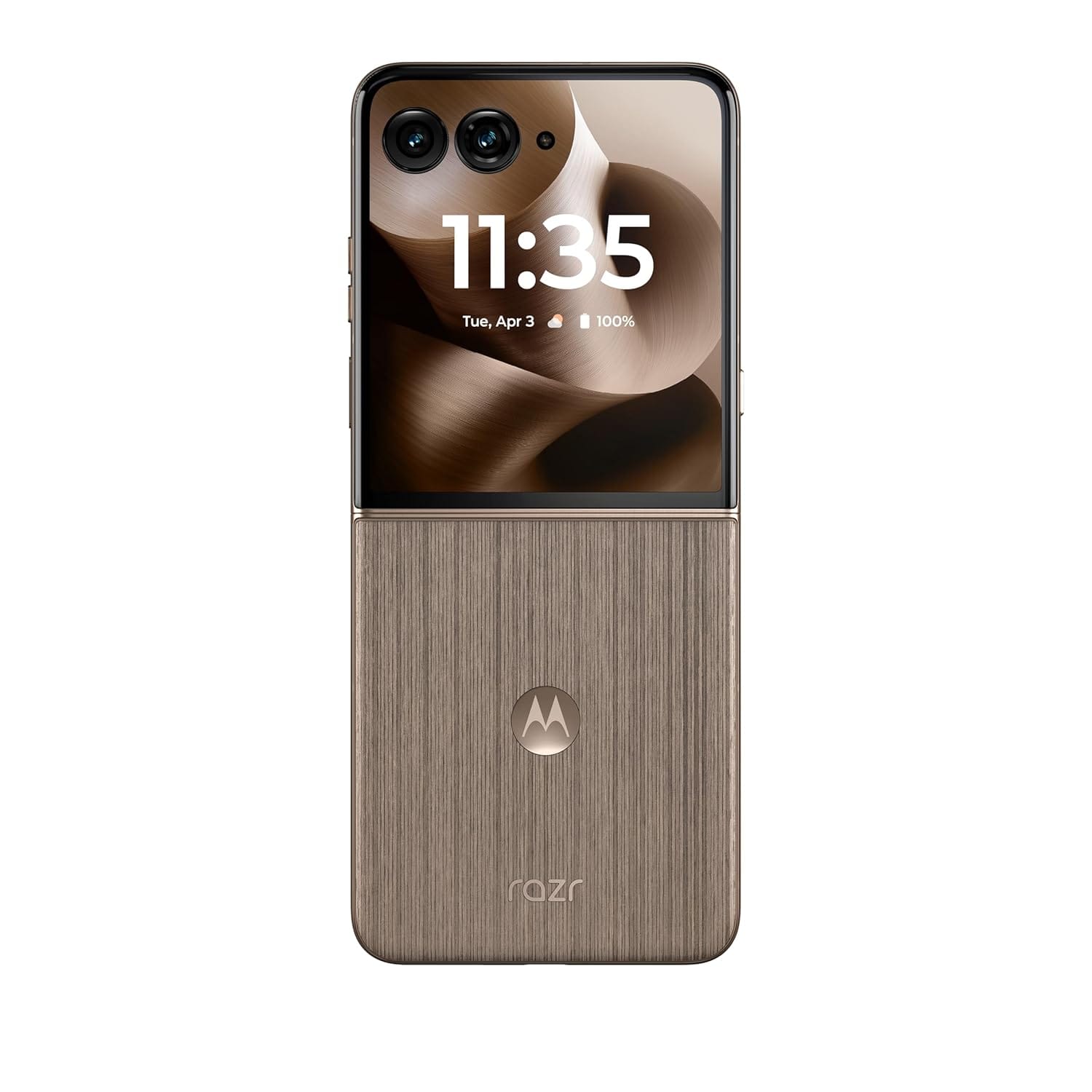 Motorola Moto Razr 60 Ultra - Refurbished_Pantone Mountain Trail_Back_87505