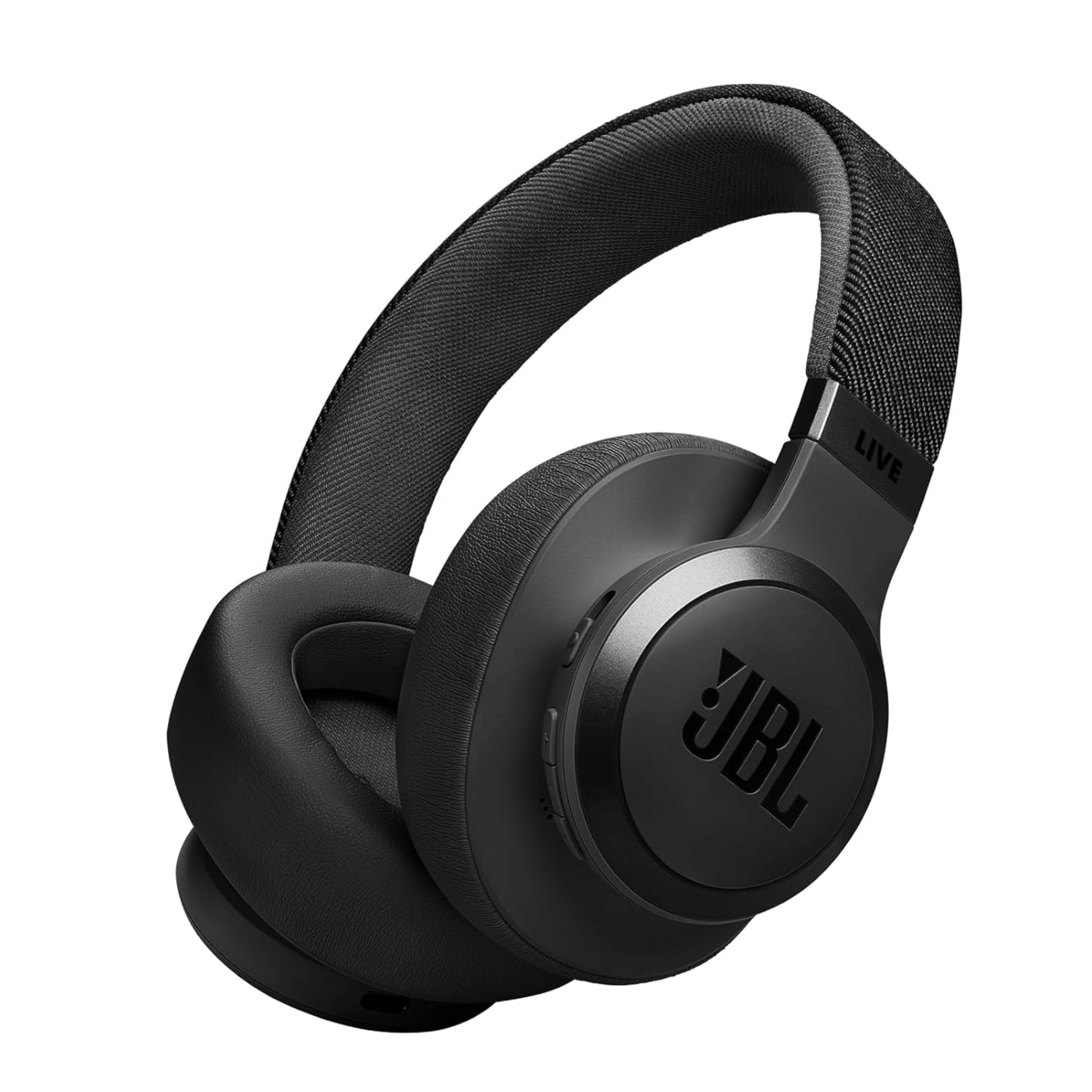 JBL Live 770NC True Adaptive Noise Cancellation Over Ear Headphone - Refurbished_Black_Front_115482