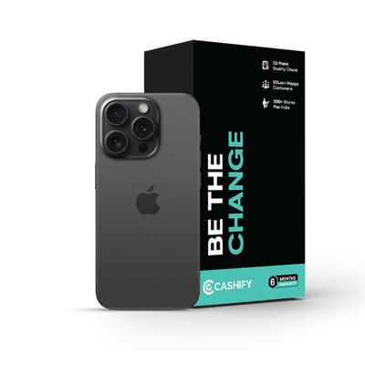 Apple iPhone 15 Pro Max Refurbished,Cashify Warranty, Fair, GB RAM  256 GB, Natural Titanium