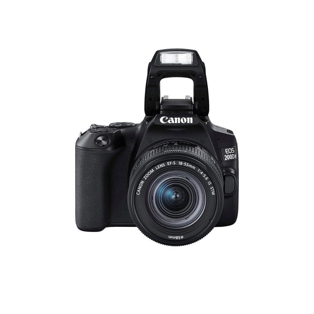 Canon EOS 200D Mark II 24.1MP DSLR - Refurbished_Black_Top_58375