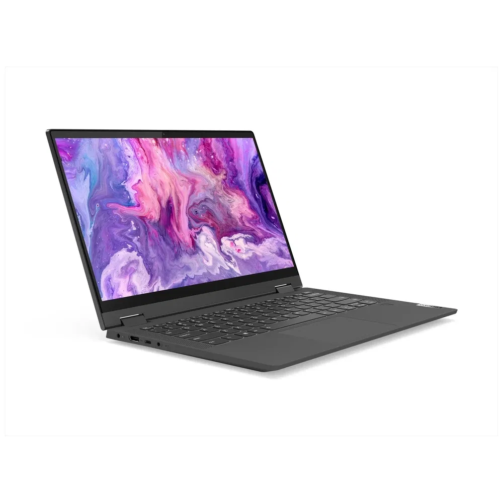 Lenovo IdeaPad Flex 5 Series 14IIL05 Touch Screen  (Intel Core i7 10th Gen 14 Inch)- Refurbished_Gray_Left Side_126519