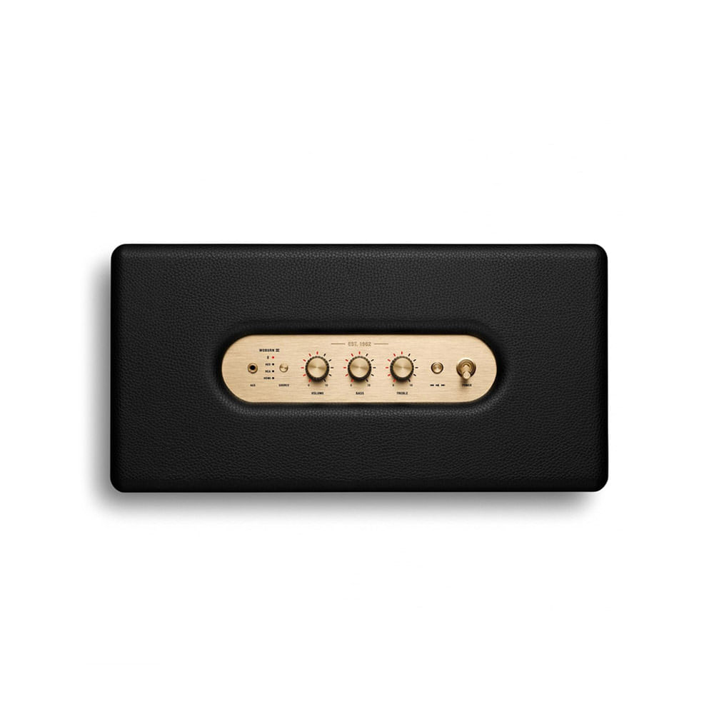 Marshall Woburn 3 Bluetooth Speaker - Unboxed_Black_Top_64349