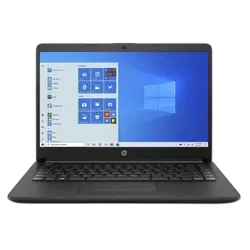 HP/Compaq HP 14 Series 14s-cf3074TU (Intel Core i3 10th Gen 14 Inch)- Refurbished_Black_Front_73286