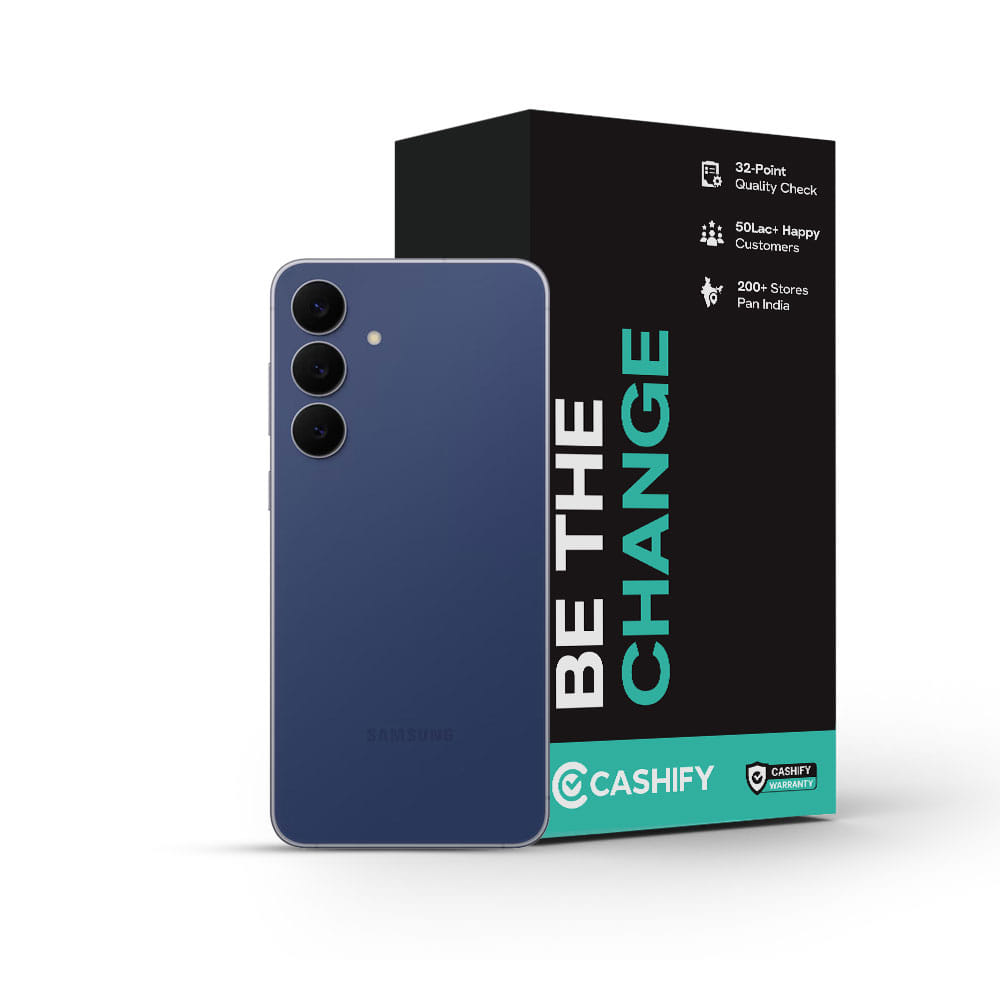 Samsung Galaxy S25 FE - Refurbished_Navy_Phone With Box_117302