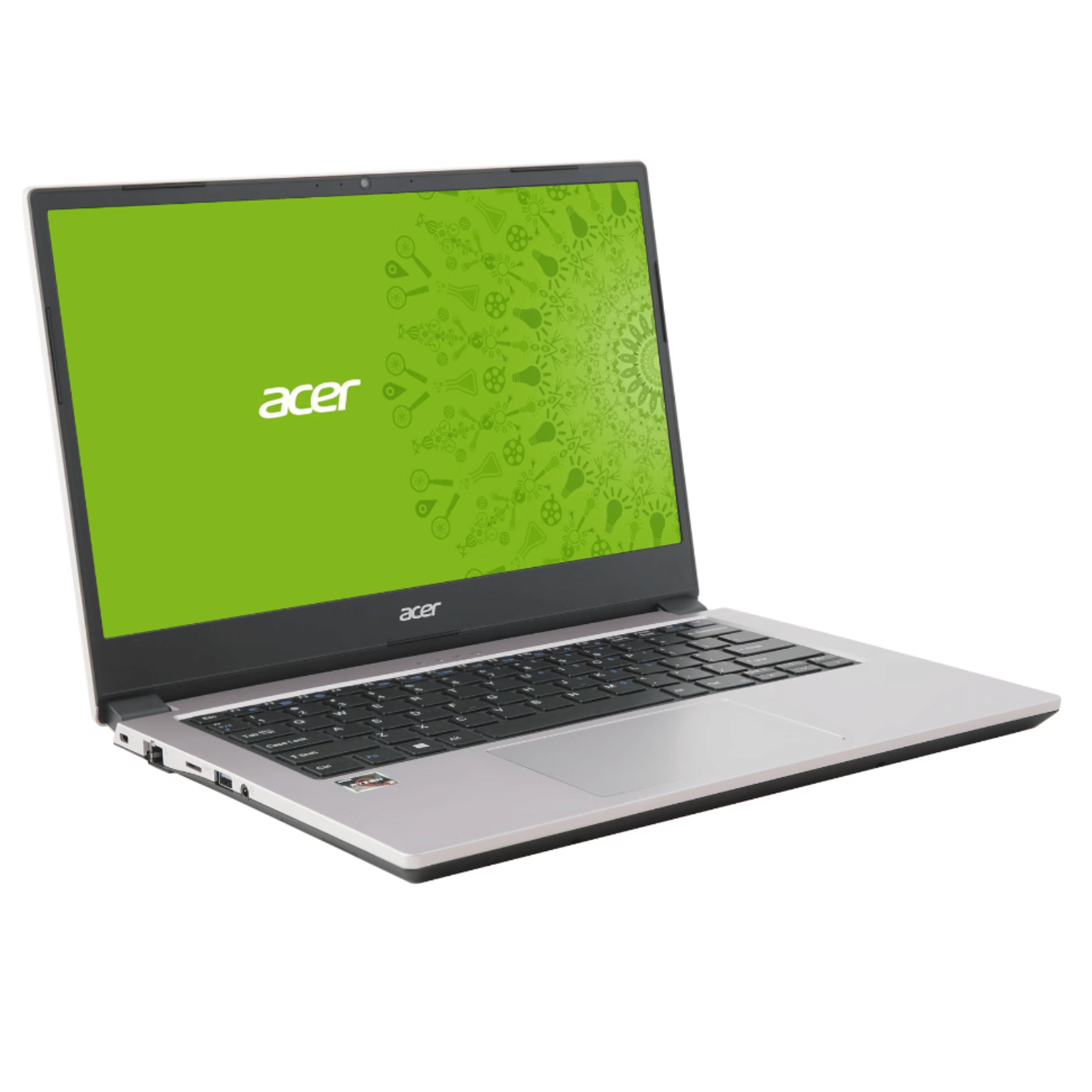 Acer Acer One Series 14 Z8-415  (Intel Core i3 11th Gen 14 Inch)- Refurbished_Silver_Left Side_123269