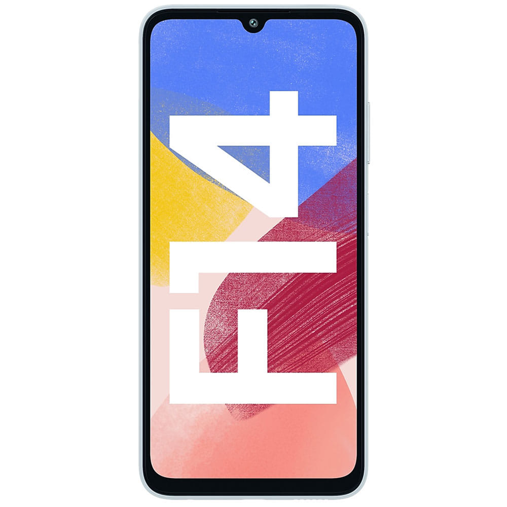 Samsung Galaxy F14 - Refurbished_Moonlight Silver_Front_50093