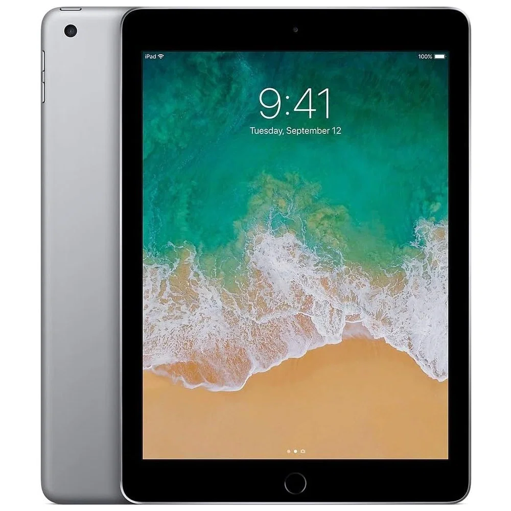 Apple iPad 2017 5th Generation (9.7 inch, Wifi+Cellular)- Refurbished_Space Grey_Top_131576