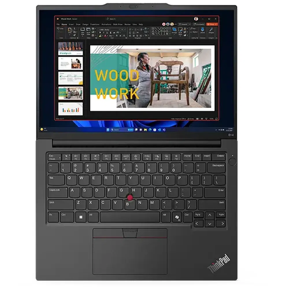 Lenovo Thinkpad E Series E14 GEN 6 (Intel Core Ultra 7 14 Inch)- Refurbished_Black_Top_126604