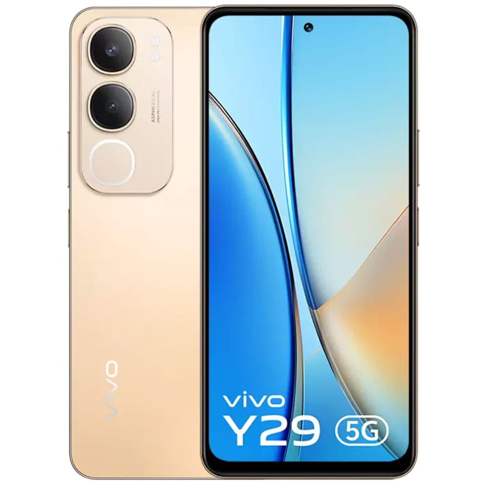 Vivo Y29 5G - Refurbished_Titanium Gold_Top_60022