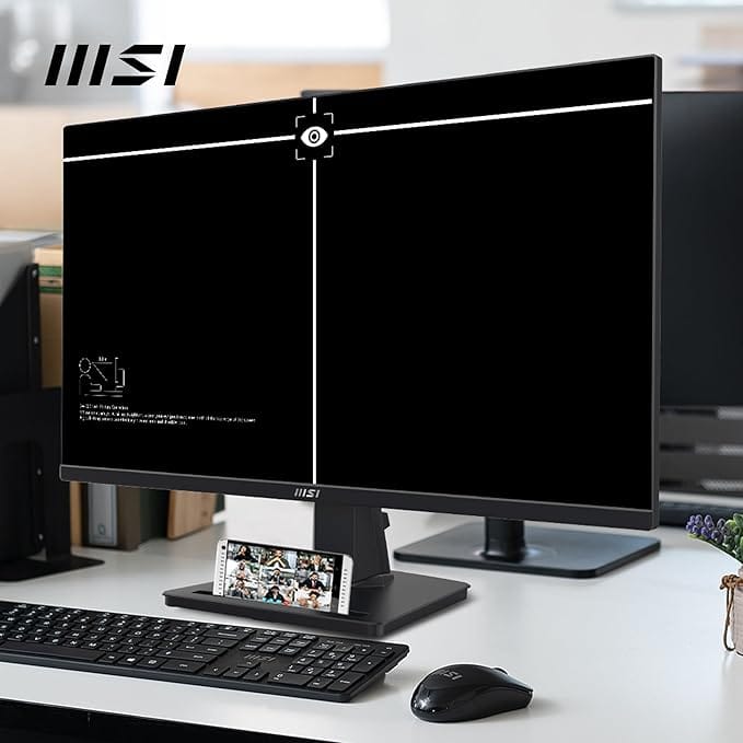 MSI PRO MP275Q 27 Inch IPS 100 Hz WQHD Office Monitor  - Unboxed_Black_Back_88533