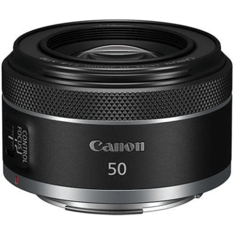 Canon RF 50 mm F1.8 STM Macro Prime Lens  - Refurbished_Black_Top_126506
