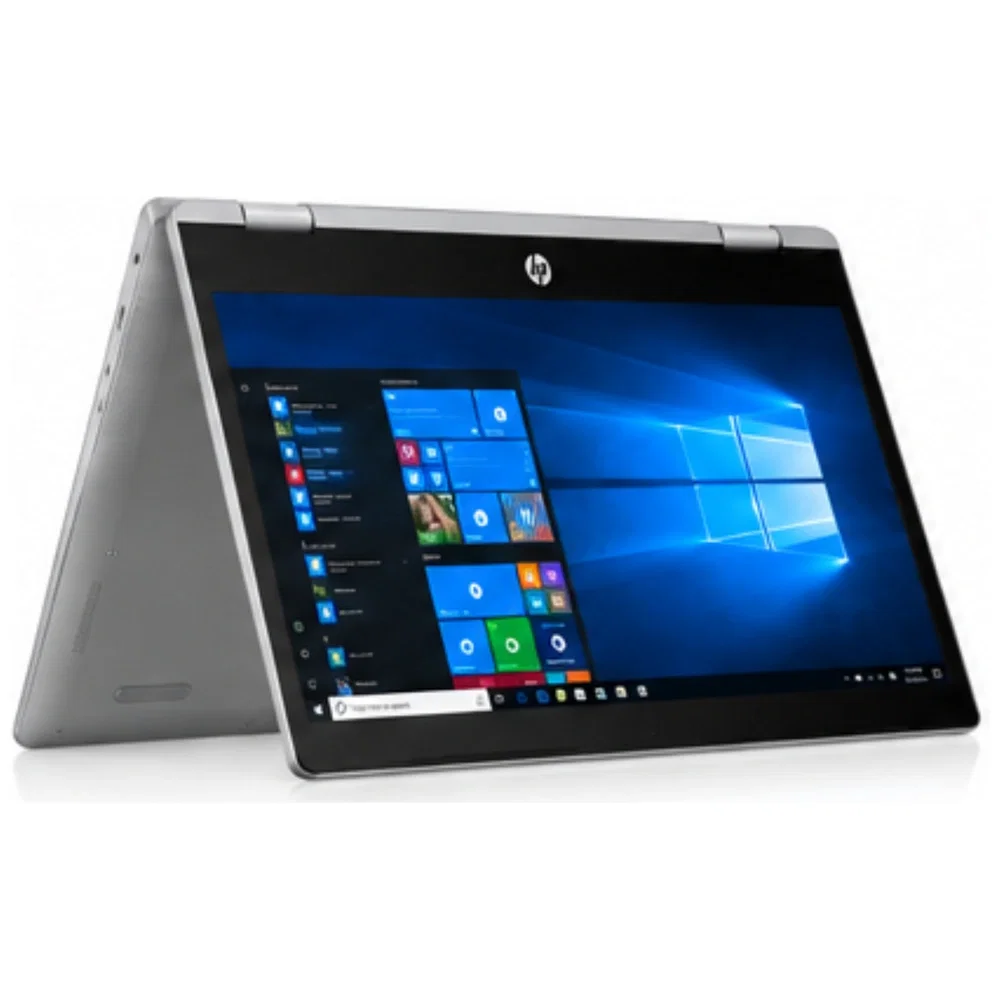 HP/Compaq Pavilion Series x360 Convertible 14-dh0107tu touch screen (Intel Core i3 8th Gen 14 Inch)- Refurbished_Silver_Top_131991