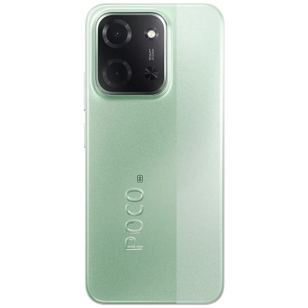 POCO C85 5G - Refurbished_Spring Green_Back_125706