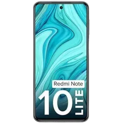 Refurbished Xiaomi Redmi Note 10 Lite Interstellar Black Back front