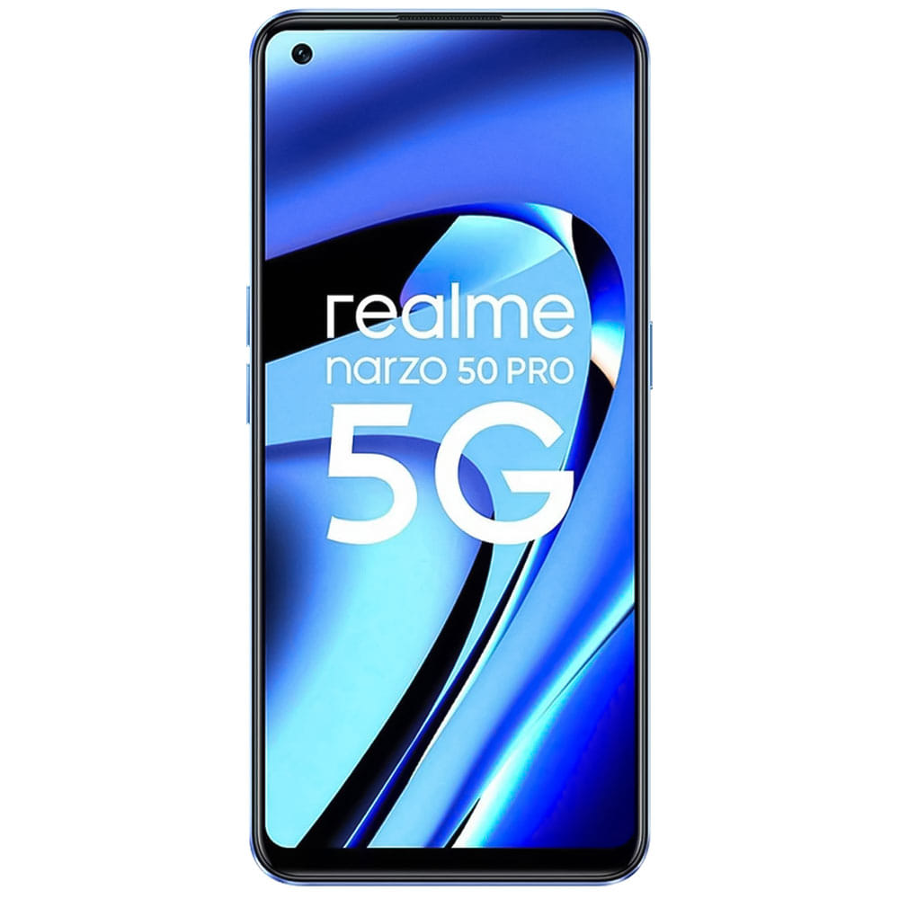 Realme Narzo 50 Pro 5G - Refurbished_Hyper Blue_Front_53668