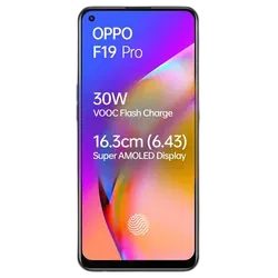 Oppo F19 Pro - Refurbished_Crystal Silver_Front_59042