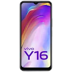 Refurbished Vivo Y16 Stellar Black front