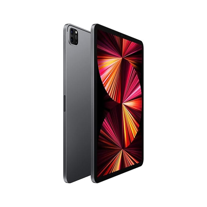 Apple iPad Pro 11 2021 3rd Generation (11 inch, Wifi+Cellular)- Refurbished_Space Gray_Right Side_89846
