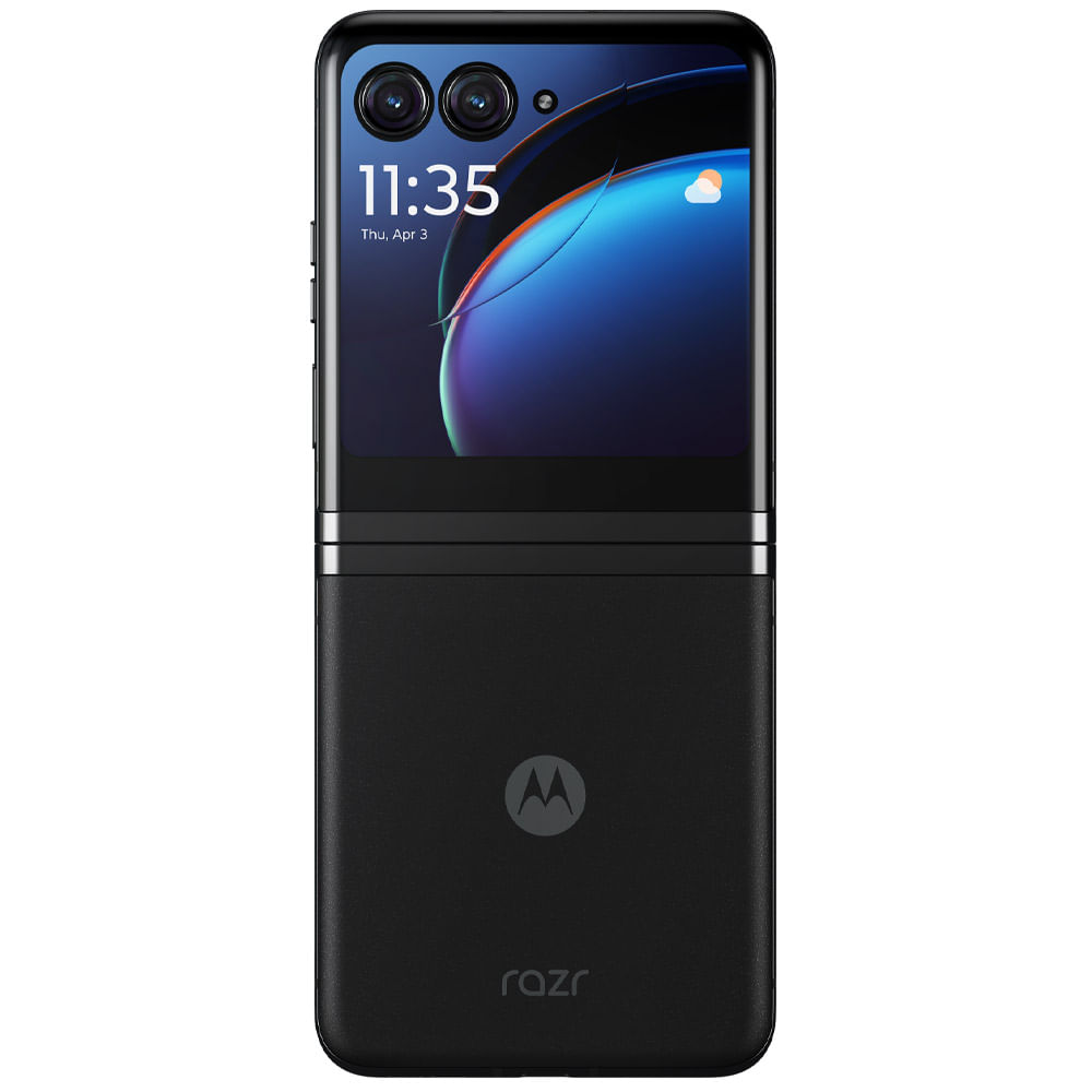 Motorola Moto Razr 40 Ultra - Refurbished_Glacier Blue_Back_51398