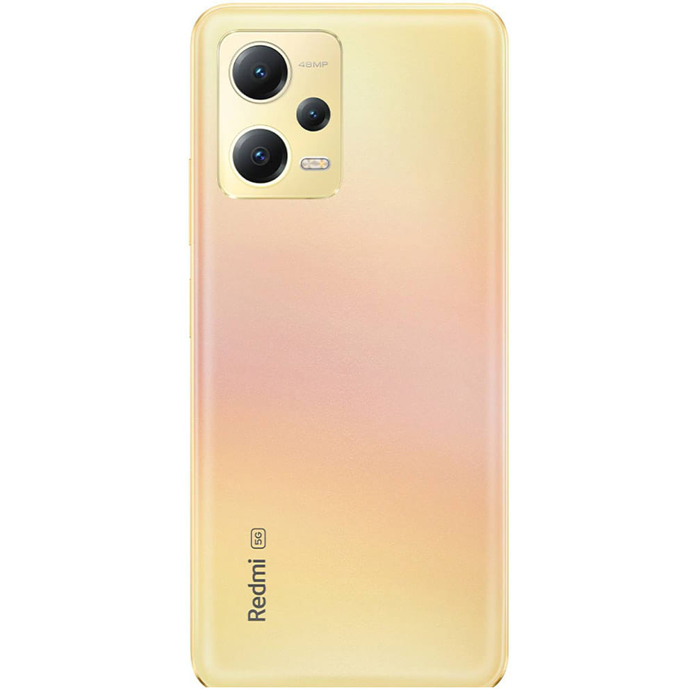 Refurbished Xiaomi Redmi Note 12 5G-Sunrise gold-back